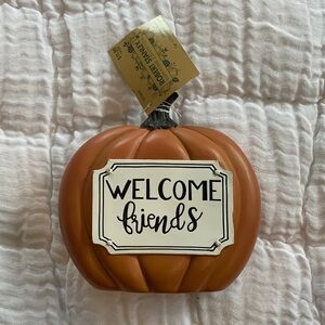 NWT Robert Stanley decorative pumpkin